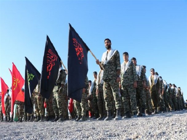 صبحگاه رزمایش سپاهیان محمد رسول الله  در رفسنجان برگزار شد+تصاویر