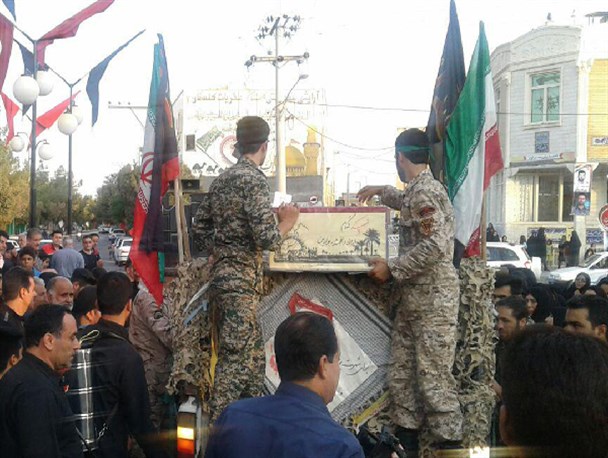 شهرهای نطنز و بادرود میزبان پیکر پاک شهید گمنام شدند+تصاویر