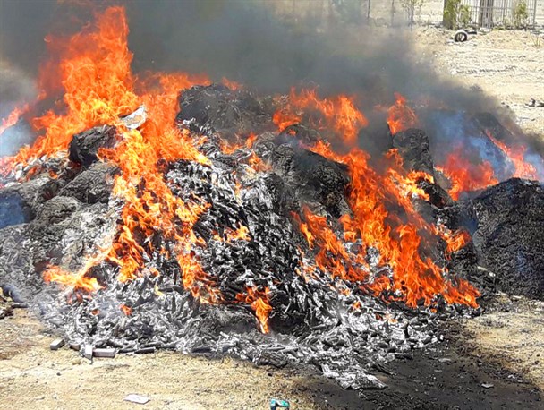 معدوم سازی بیش از چهارهزار کیلوگرم مواد خوراکی فاسد در زاهدان