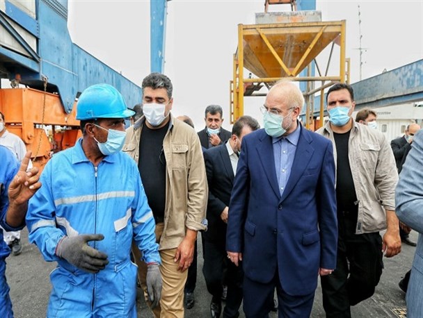 درد دل کارگران بندر امیرآباد بهشهر با رئیس مجلس
