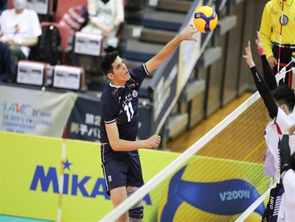 والیبال قهرمانی آسیا| کاظمی امتیازآورترین بازیکن ایران - کره جنوبی شد