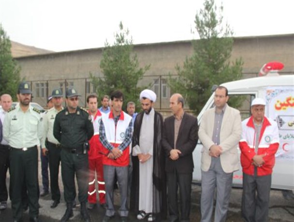 رژه خودرویی مدیریت بحران شهرستان سرپل ذهاب برگزار شد