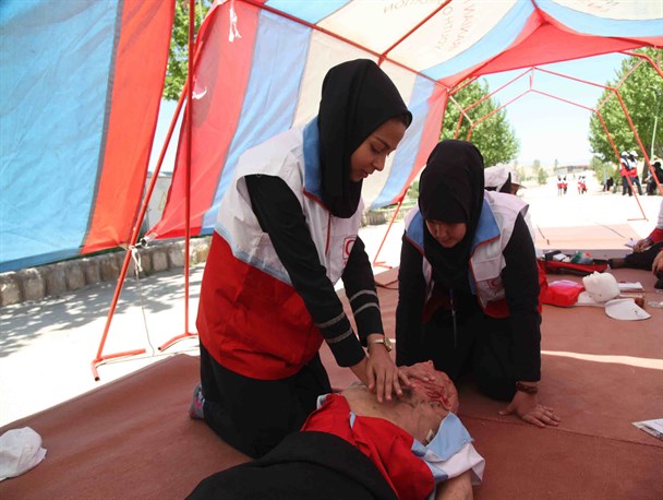 دانش آموزان تربت‌جام به المپیاد امداد نجات استان اعزام شدند