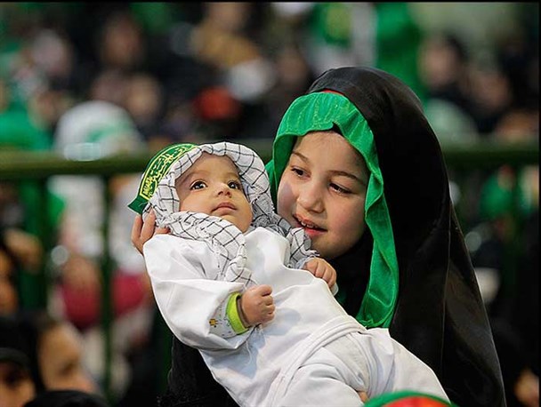 همایش بزرگ شیرخوارگان حسینی در باقرشهر برگزار شد/گزارش تصویری