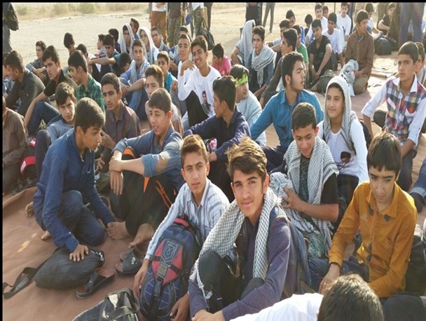 گزارش تصویری / اردوی راهیان نور دانش آموزان شهرستان دشتی در خوزستان