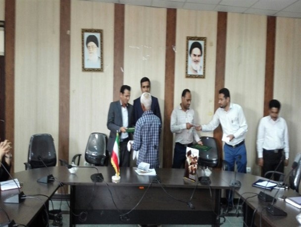 مراسم تجلیل از سالمندان بازنشسته بشاگرد+ عکس