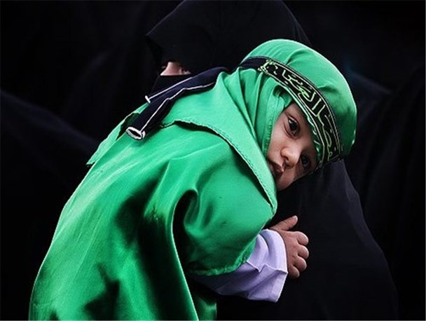 کودکان همدانی با طفل شش ماهه قافله سالار نینوا هم صدا شدند