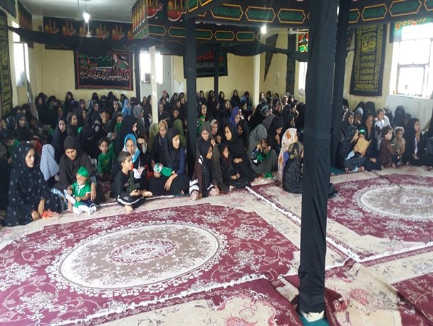 همایش شیرخوارگان حسینی در شهرستان بشاگرد برگزار شد