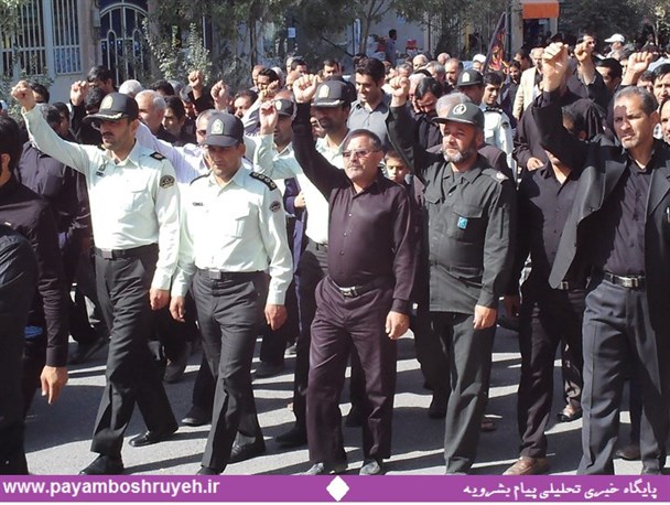 تجدید میثاق مردم بشرویه با بزرگترین آمر به معروف و ناهی از منکر جهان اسلام