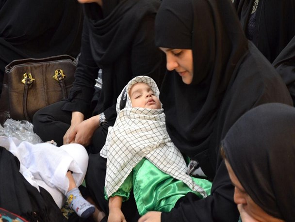 تصاویری از برگزاری مجمع جهانی حضرت علی اصغر(ع) در پرند