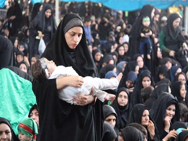 تصاویر همایش شیرخوارگان حسینی ساوه