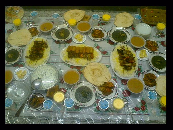 سفره ابا عبدالله(ع)+تصویر