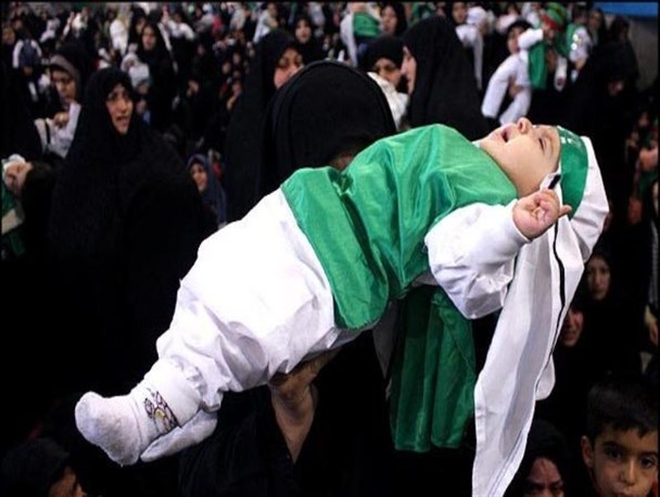 همایش شیرخوارگان حسینی در قهاوند برگزار شد+تصاویر