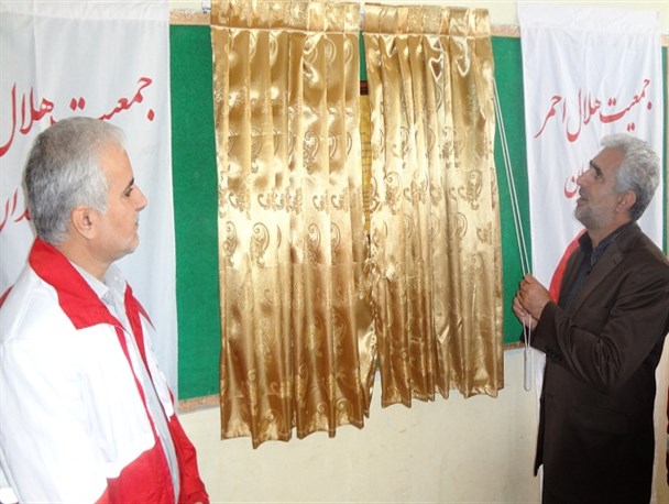 گزارش تصویری از افتتاح دومین مدرسه بشردوستی کشور در یکی از روستاهای نهاوند