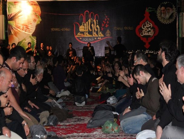 مراسم شب سوم ماه محرم در مهدیه رشت برگزار شد/گزارش تصویری