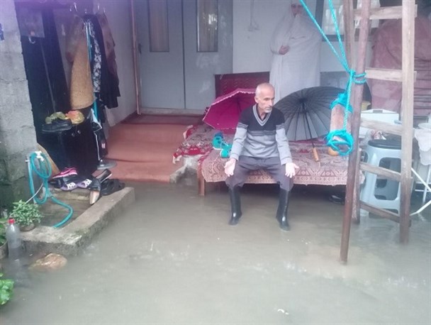 آبگرفتگی در نصیر محله شفت