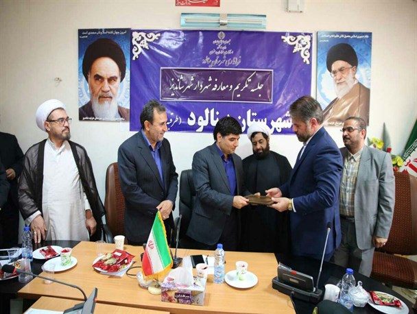 شهردار جدید شاندیز منصوب شد+ تصاویر