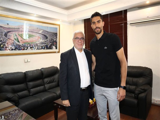 دیدار مدیرعامل جدید باشگاه استقلال با سرمربی و کاپیتان آبی‌پوشان