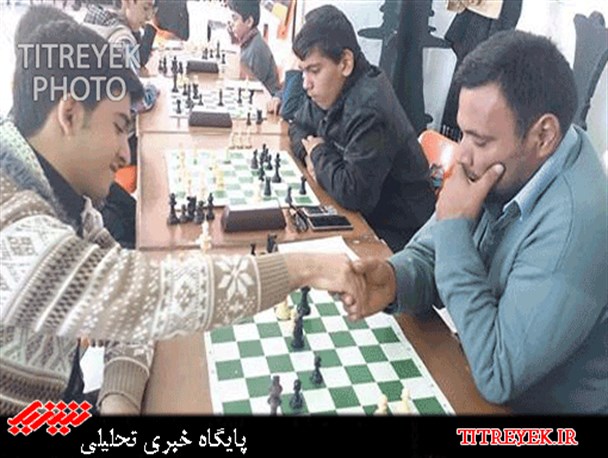 مسابقات دوستانه شطرنج در شهرستان دامغان