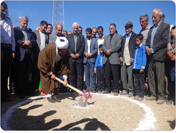 کلنگ ساخت سالن ورزشی روستای «معزآباد گورگیر» خرامه به زمین خورد