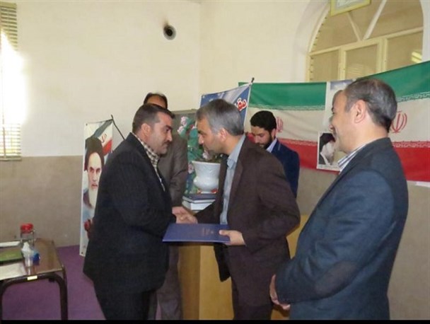 سرپرست جدید اداره راه و شهرسازی خوروبیابانک معرفی شد/ تصاویر