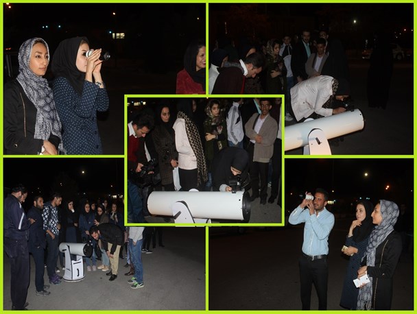 رصد بزرگترین ماه قرن 21 در دانشگاه بیرجند/ تصویری