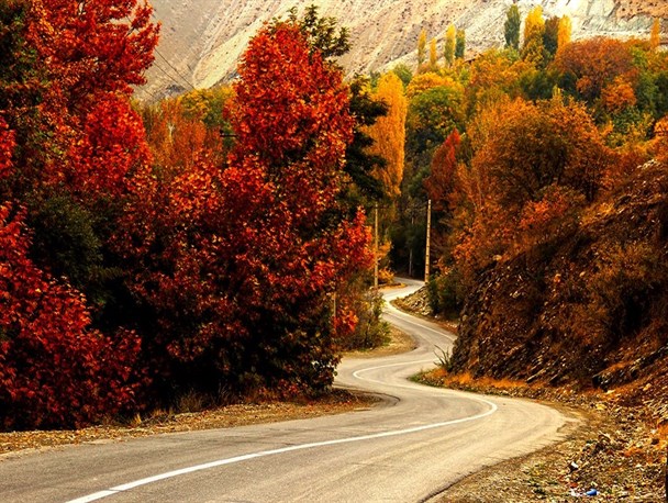 زیبایی های شگفت انگیز طبیعت البرز در فصل پائیز/تصاویر