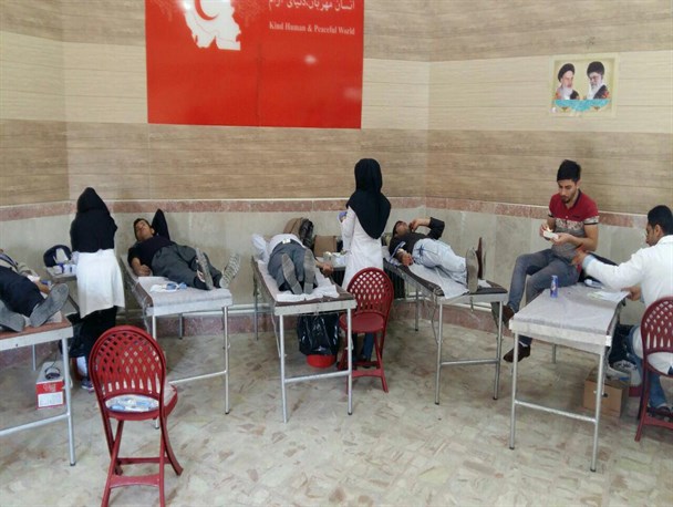 ۱۰۷نفر از شهروندان ملکانی به مناسبت اربعین خون اهدا کردند