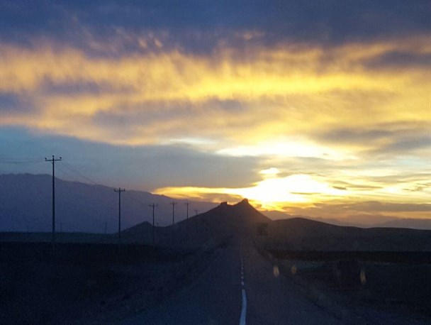 گزارش تصویری بسیار زیبای غروب از ماهنشان