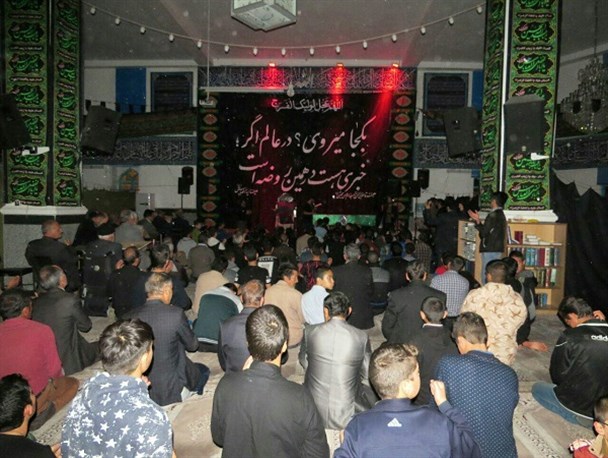مراسم شبی با شهید مدافع حرم «محمدانور بخشی» در دلیجان