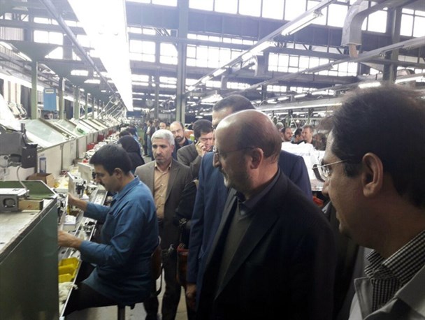 بازدید از ۴ واحد صنعتی قزوین در راستای بررسی مسائل و مشکلات