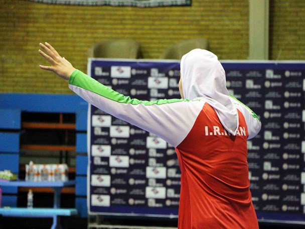 محک ملی‌پوشان هنذبال بانوان در بازی تدارکاتی