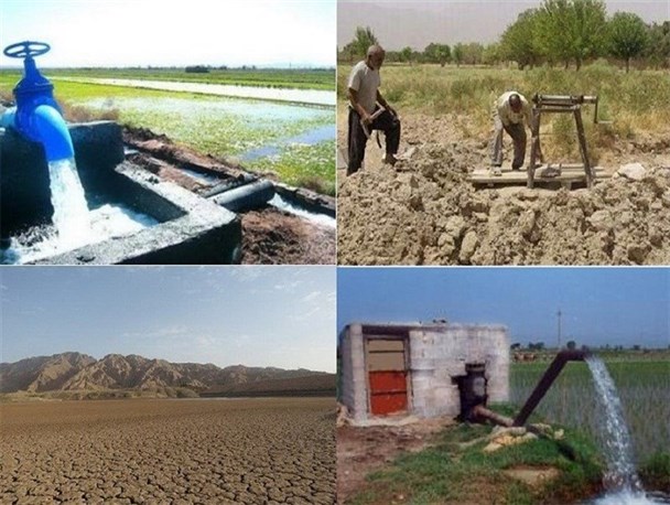 چاه‌های بدون پروانه فامنین پلمب و پر می‌شود