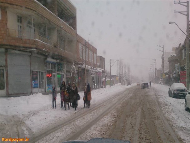 پیرانشهر با 75 سانتیمتر رکورددار بارش برف در آذربایجان غربی