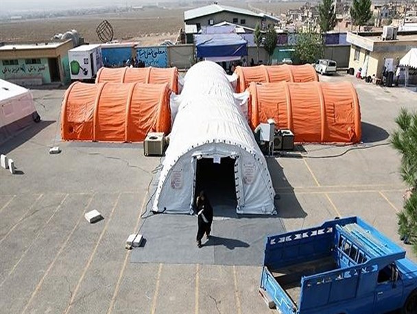 بیمارستان صحرایی سپاه پاسداران در شهرستان هیرمند آغاز به کار خواهد کرد