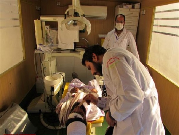 انجام ۳۶ عمل جراحی در سومین روز راه اندازی بیمارستان صحرایی شهید شوشتری