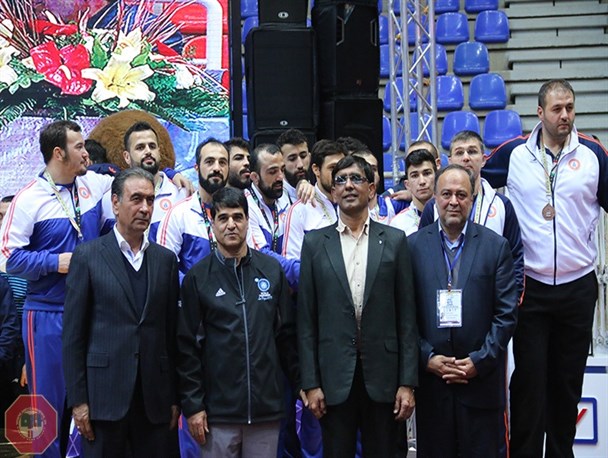 آئین اختتامیه رقابت های کشتی فرنگی جام باشگاه‌های جهان در اصفهان/ تصاویر