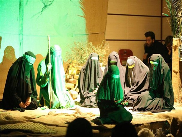 اجرای نمایش سفر یاس ۳ ساله در مهاجران+تصاویر