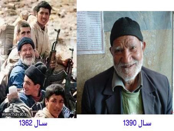 رزمنده ای که خودش گمنام ، ولی عکسش آشناست