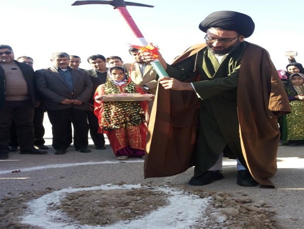کلنگ زنی یک مدرسه به نام مرحوم مسعود خدری در دیلم