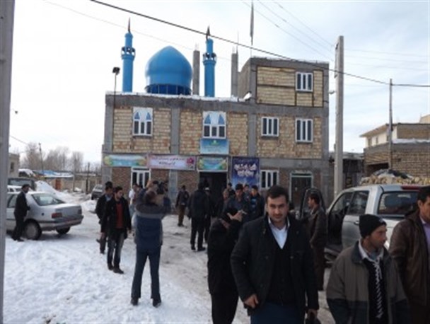 مسجد روستایی علویق افتتاح شد