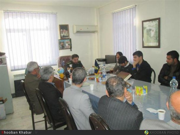 جلسه هیات ورزشی و مربیان خشکبیجار برگزار شد