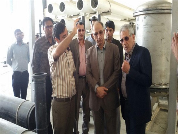 بزرگترین آب شیرینکن شرق استان دهه فجر در سیریک به بهره برداری می رسد+ تصویر