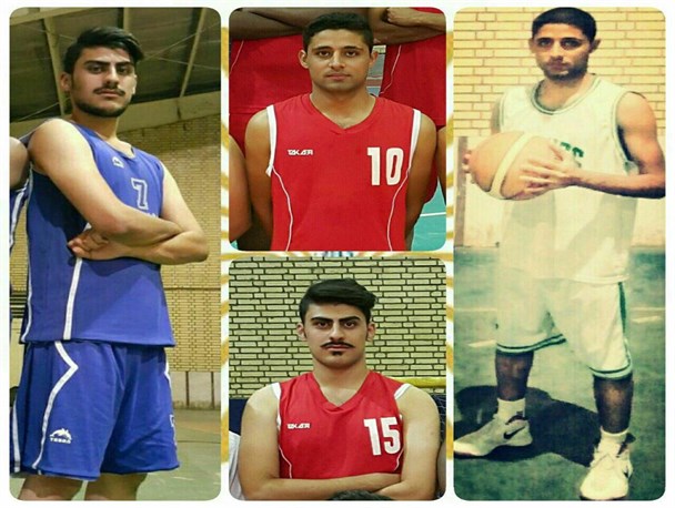 بلند قامتان دانشگاه پیام نور شادگان به اردوی تیم منتخب بسکتبال استان دعوت شدند