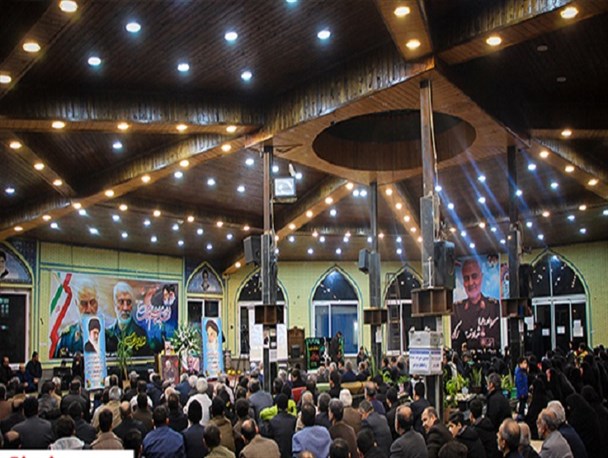 گرامیداشت سپهبد شهید حاج قاسم سلیمانی در نکا