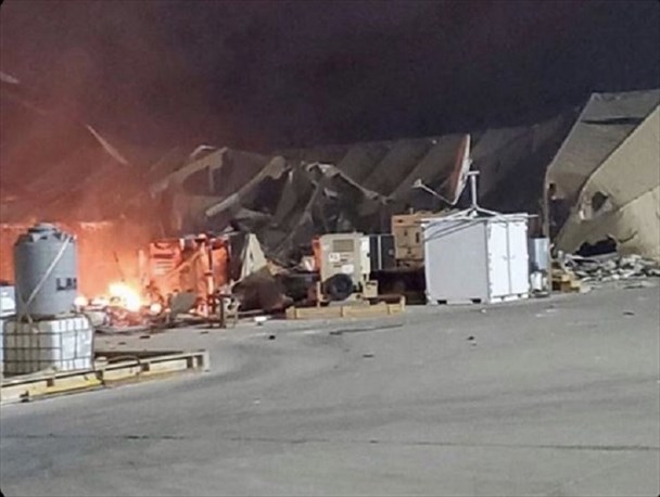 در حمله به  عین الاسد تمام پهپادهای آمریکایی موشک باران شدند