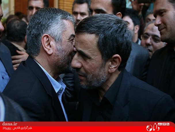 عکس خبری/مهمانان ویژه مجلس ختم مادر احمدی نژاد