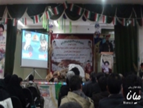 یادواره شهدای بخش کندوان شهرستان میانه برگزار شد
