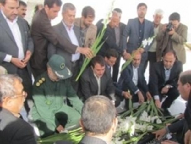 یادمان شهید گمنام چغاسبز ایلام افتتاح شد