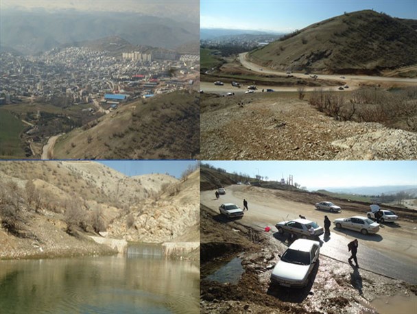 تفرجگاه هلانیه جوانرود مناظری زیبا برای اوقات فراغت شهروندان و گردشگران